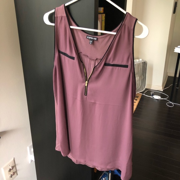 Express Tops - Zip-Up Express Tanktop